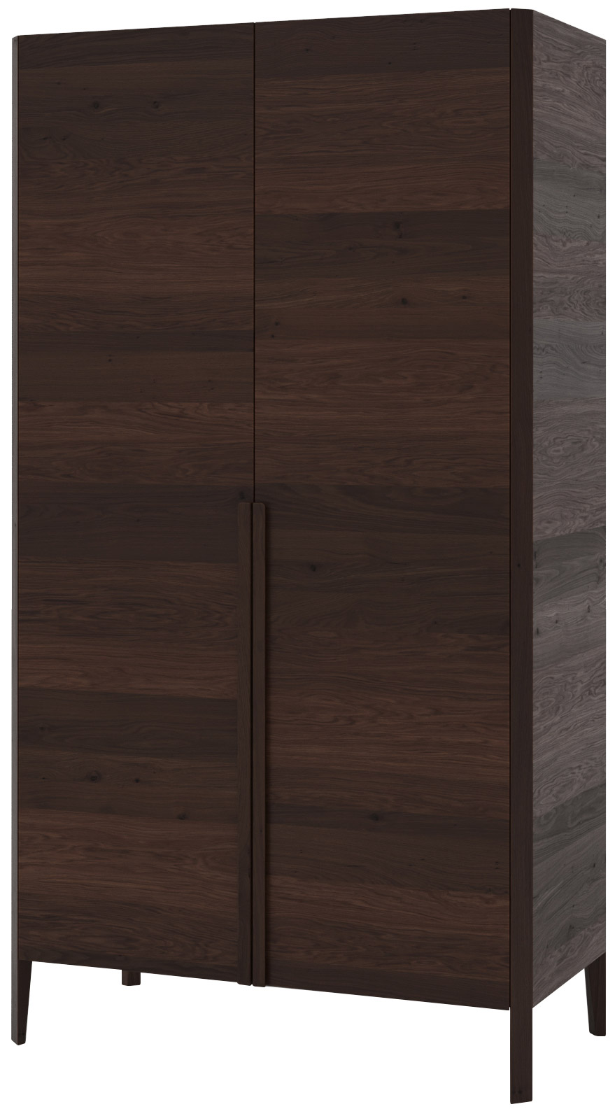 Шкаф RIVI Shape 2х дверный (левый) (цвет - дуб натуральный) 119,8x60x220